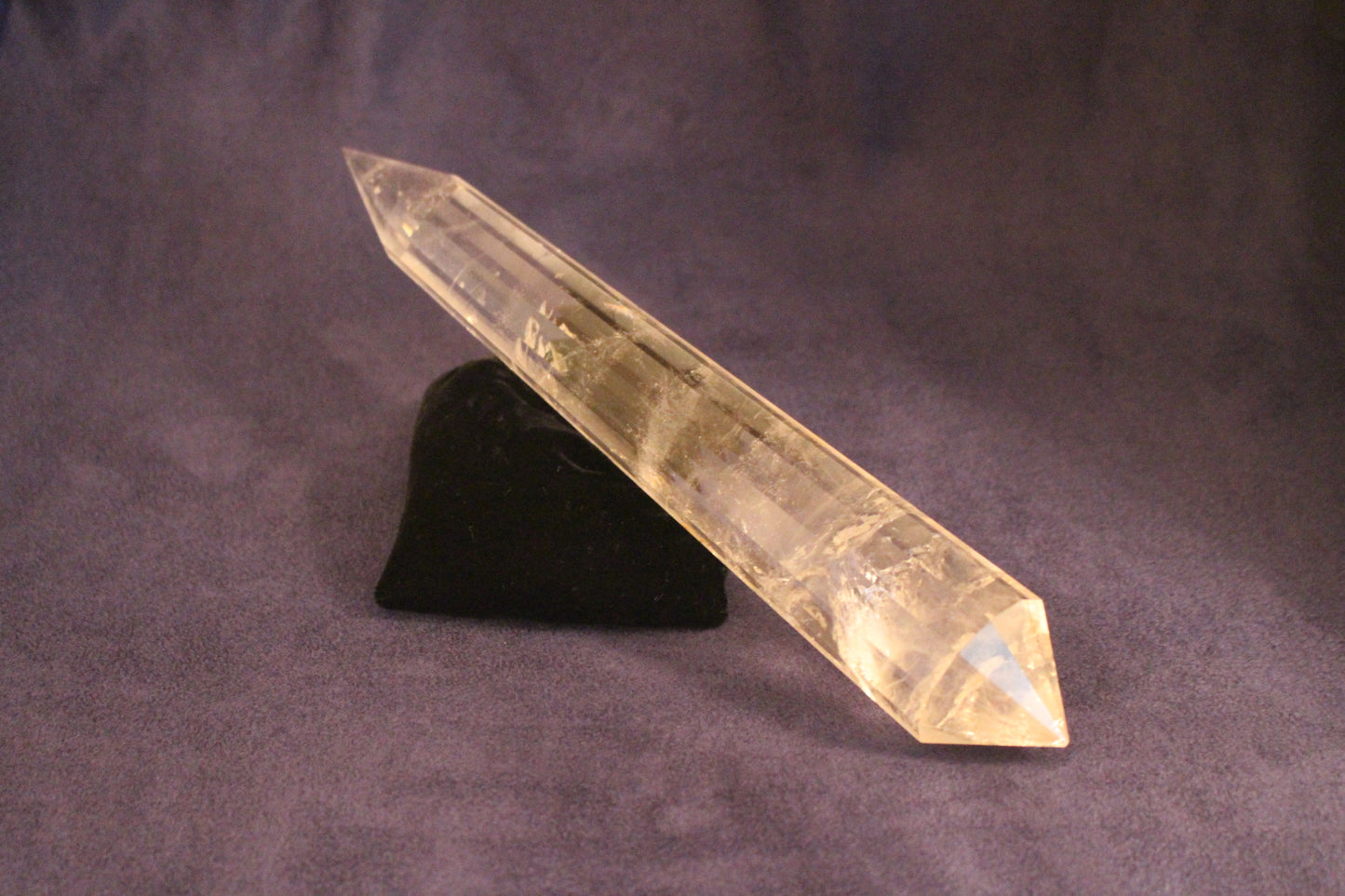 Marcel Vogel Quartz Crystal Healing Tool Wand – RARE – 12 Sides; 12.3 oz, 370 gm