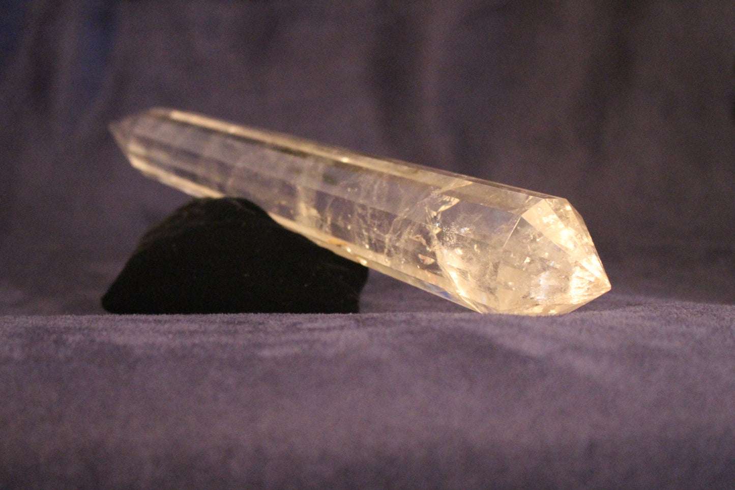Marcel Vogel Quartz Crystal Healing Tool Wand – RARE – 12 Sides; 12.3 oz, 370 gm