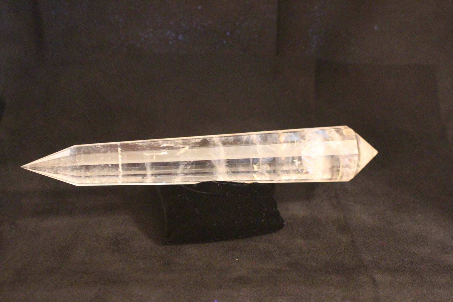 Marcel Vogel Quartz Crystal Healing Tool Wand – RARE – 12 Sides; 12.3 oz, 370 gm