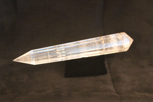 Marcel Vogel Quartz Crystal Healing Tool Wand – RARE – 12 Sides; 12.3 oz, 370 gm