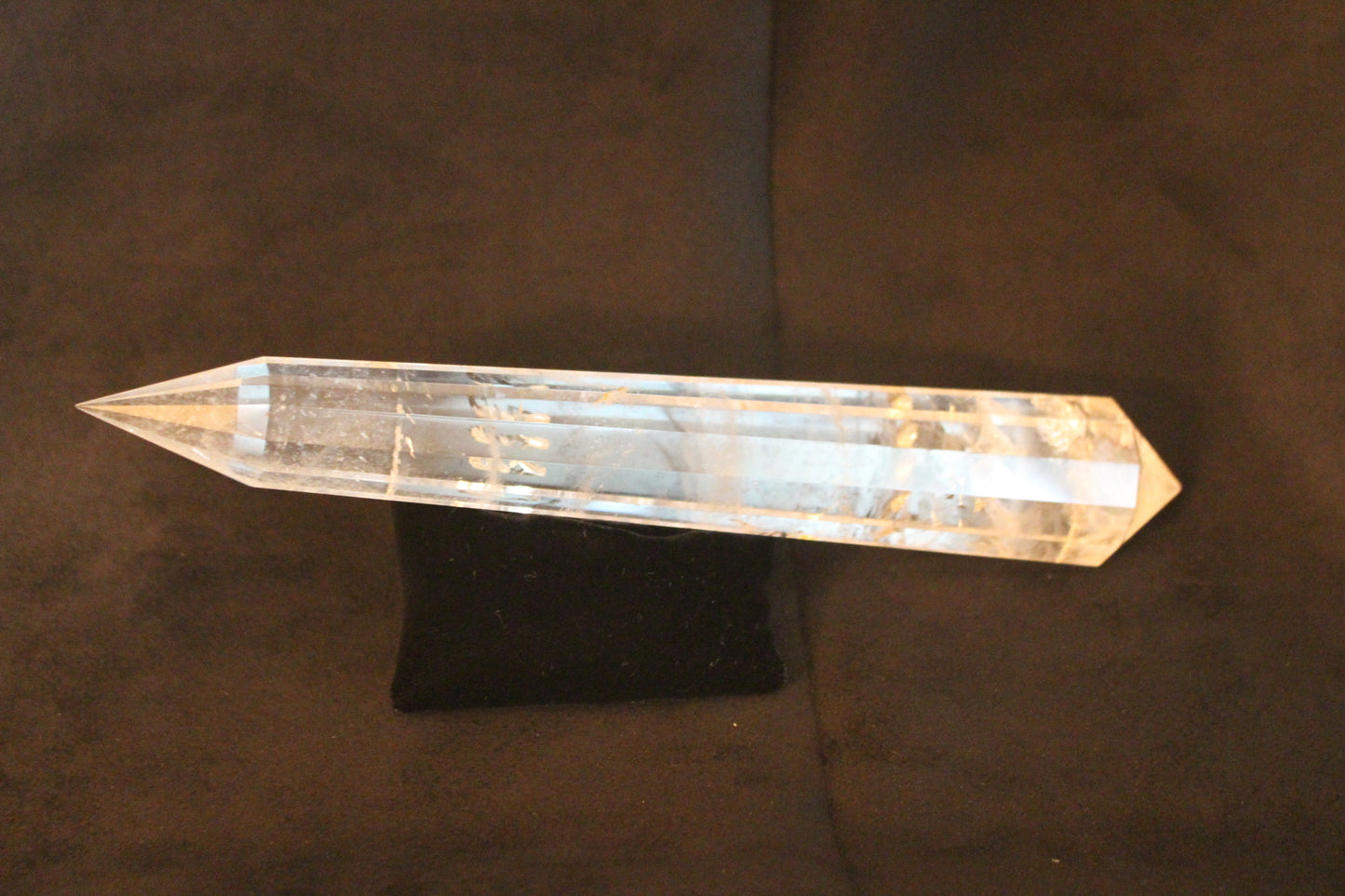 Marcel Vogel Quartz Crystal Healing Tool Wand – RARE – 12 Sides; 12.3 oz, 370 gm