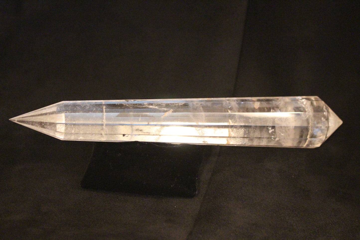 Marcel Vogel Quartz Crystal Healing Tool Wand – RARE – 12 Sides; 12.3 oz, 370 gm