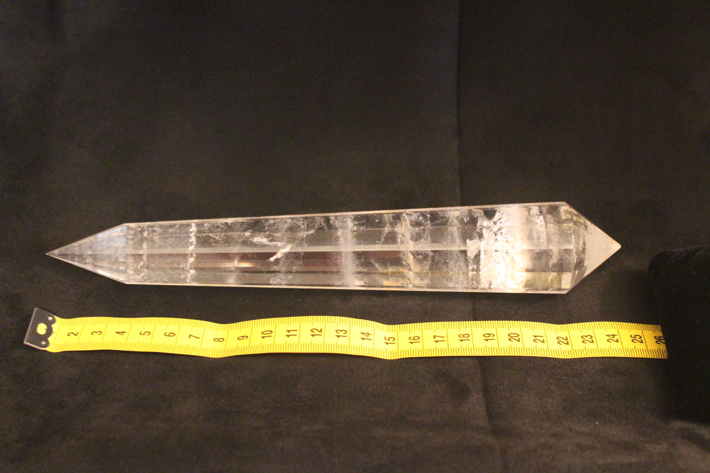 Marcel Vogel Quartz Crystal Healing Tool Wand – RARE – 12 Sides; 12.3 oz, 370 gm